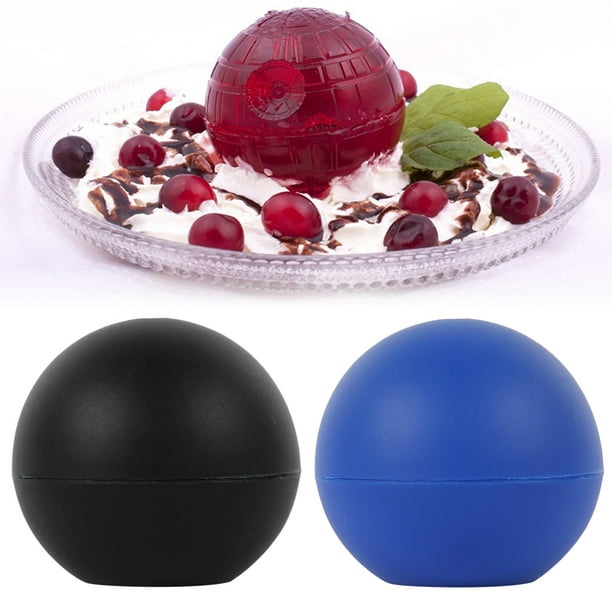 Silicone DIY ice cube desert Sphere star Bar Party death round molds tray Wars 